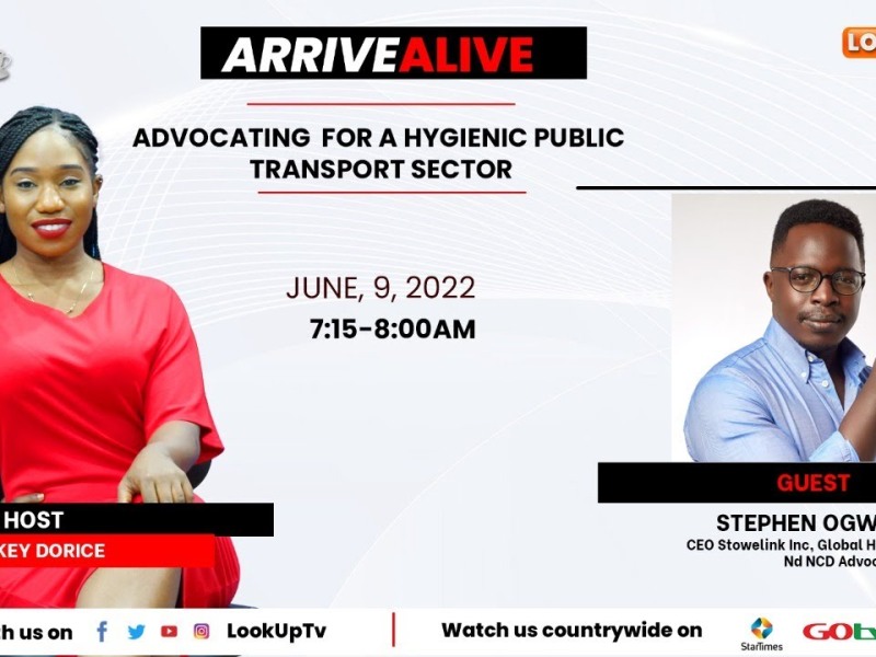 STOWELINK CEO FEATURED ON LOOK UP TV: ARIVE ALIVE SHOW